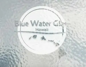 creative home page: Blue Water Glass - Hawaii